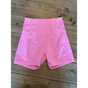 Aerie Offline Hot Pink Yoga Athletic Shorts Shortie Hi-Rise Small